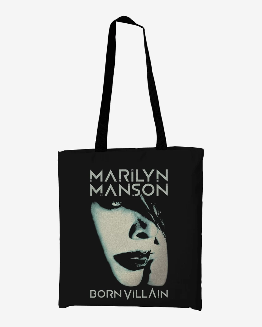 Totebag Marilyn Manson Born Villain