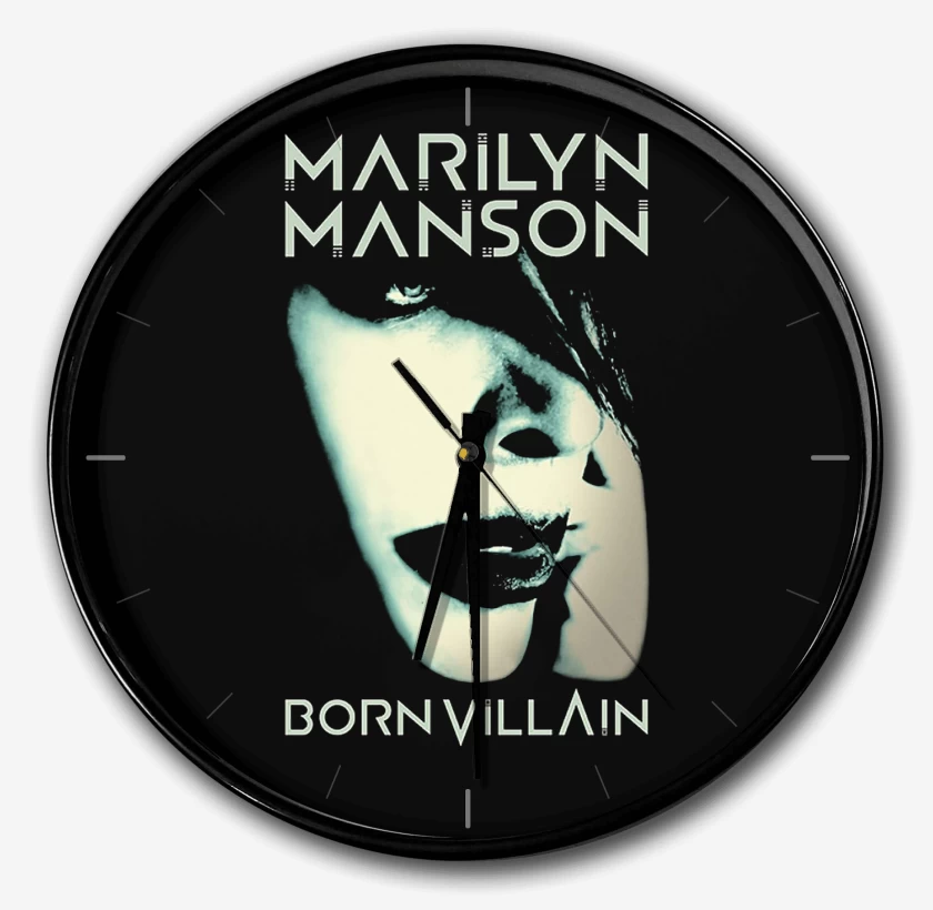 Reloj Negro de Marilyn Manson Born Villain