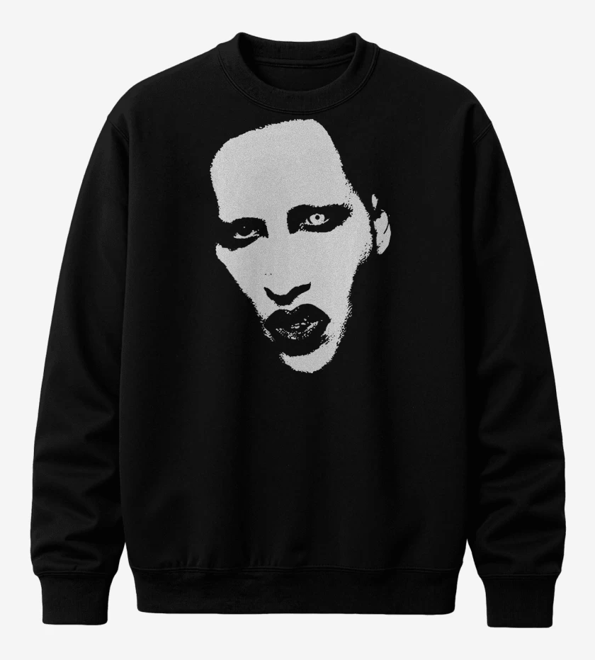 Poleron polo Negro de Manson Cara 2