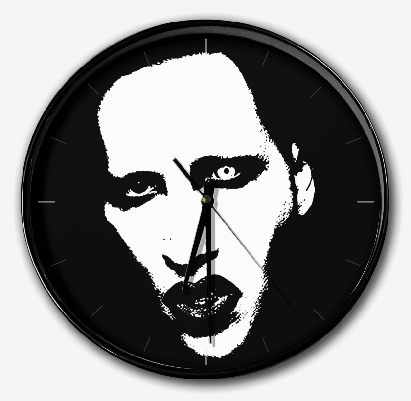 Reloj Negro de Manson Cara 2