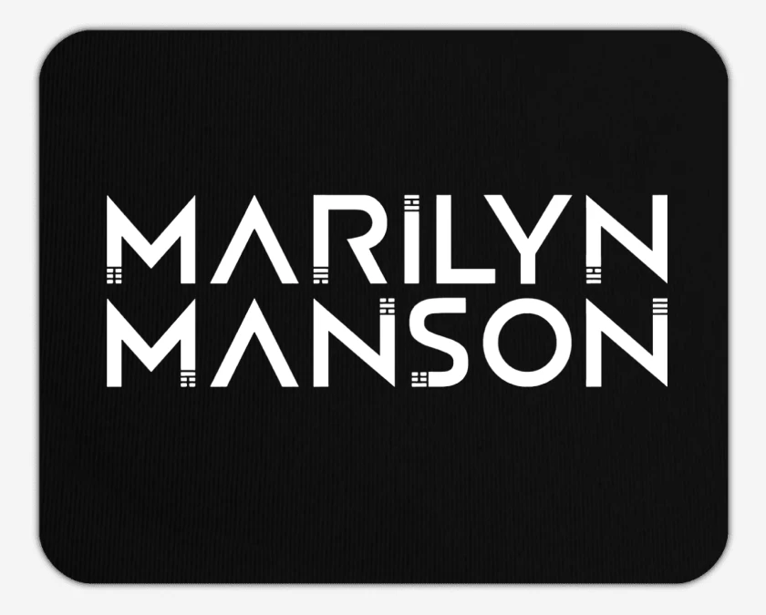 Mousepad Marilyn Manson Logo 2 N