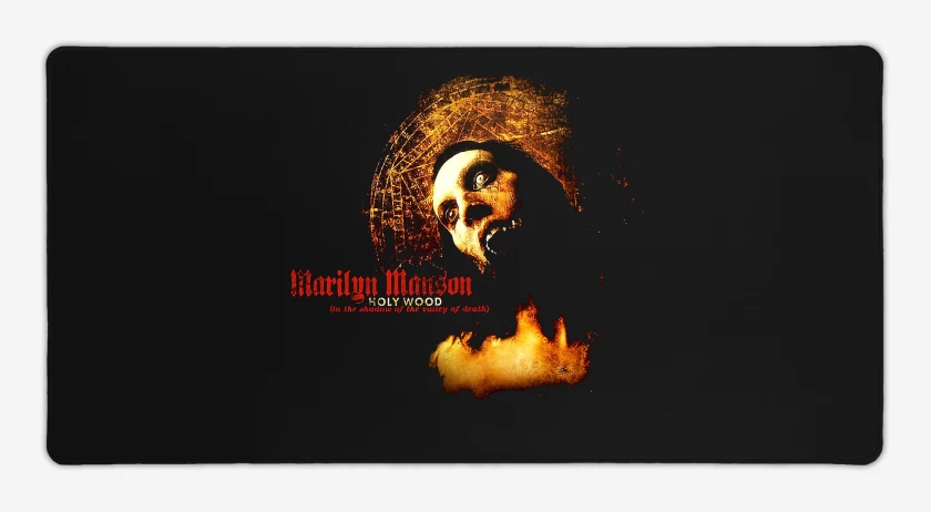 Mouse pad Gamer Marilyn Manson Holy Wood F