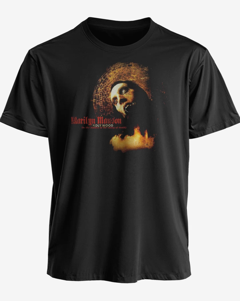 Polera Marilyn Manson Holy Wood F
