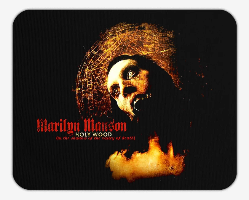 Mousepad Marilyn Manson Holy Wood F