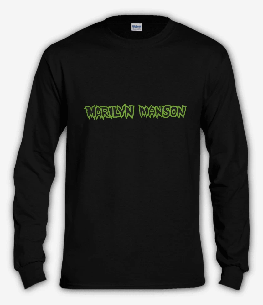 Polera manga larga Negro de Marilyn Manson 2