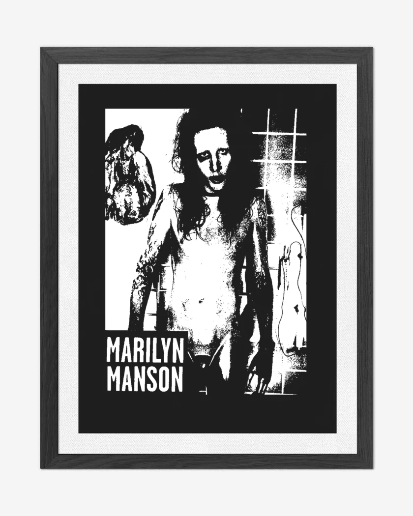 Cuadro decorativo Negro de Marilyn Full