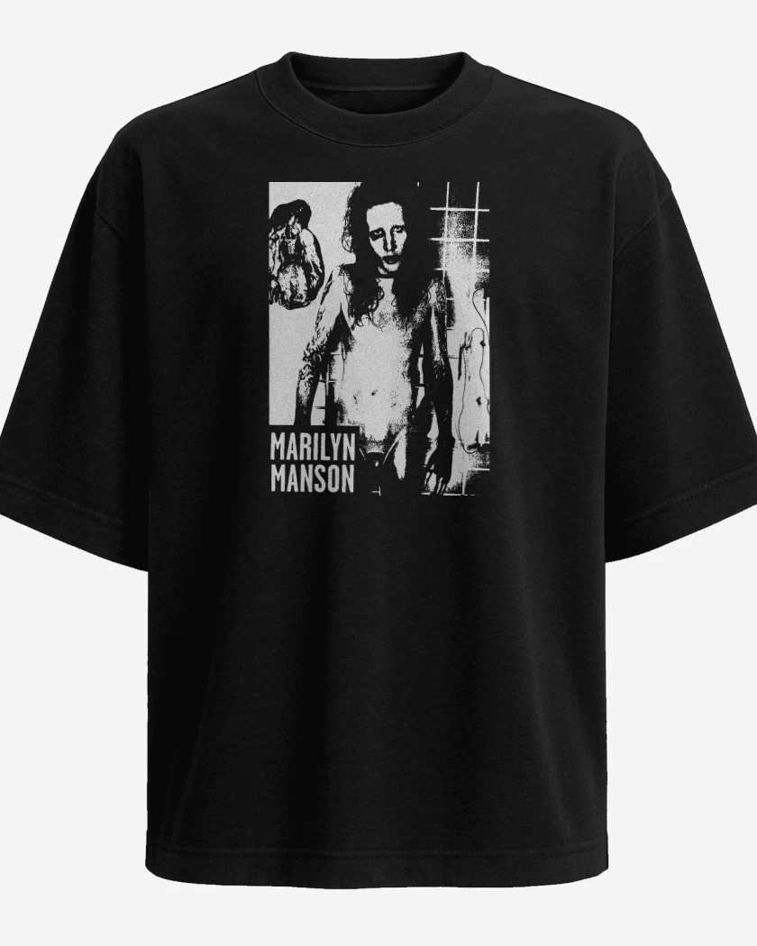 Polera Oversize Negro de Marilyn Full