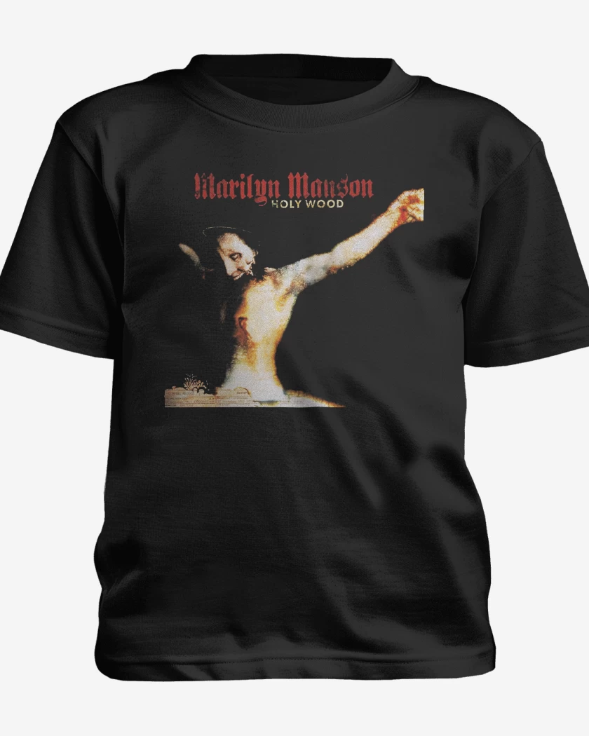 Polera de niño Negro de Marilyn Holywood