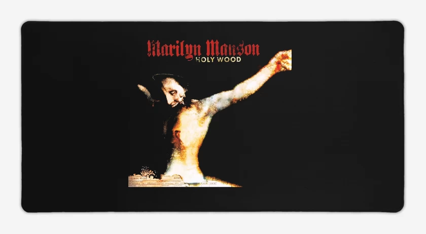Mouse pad Gamer Negro de Marilyn Holywood