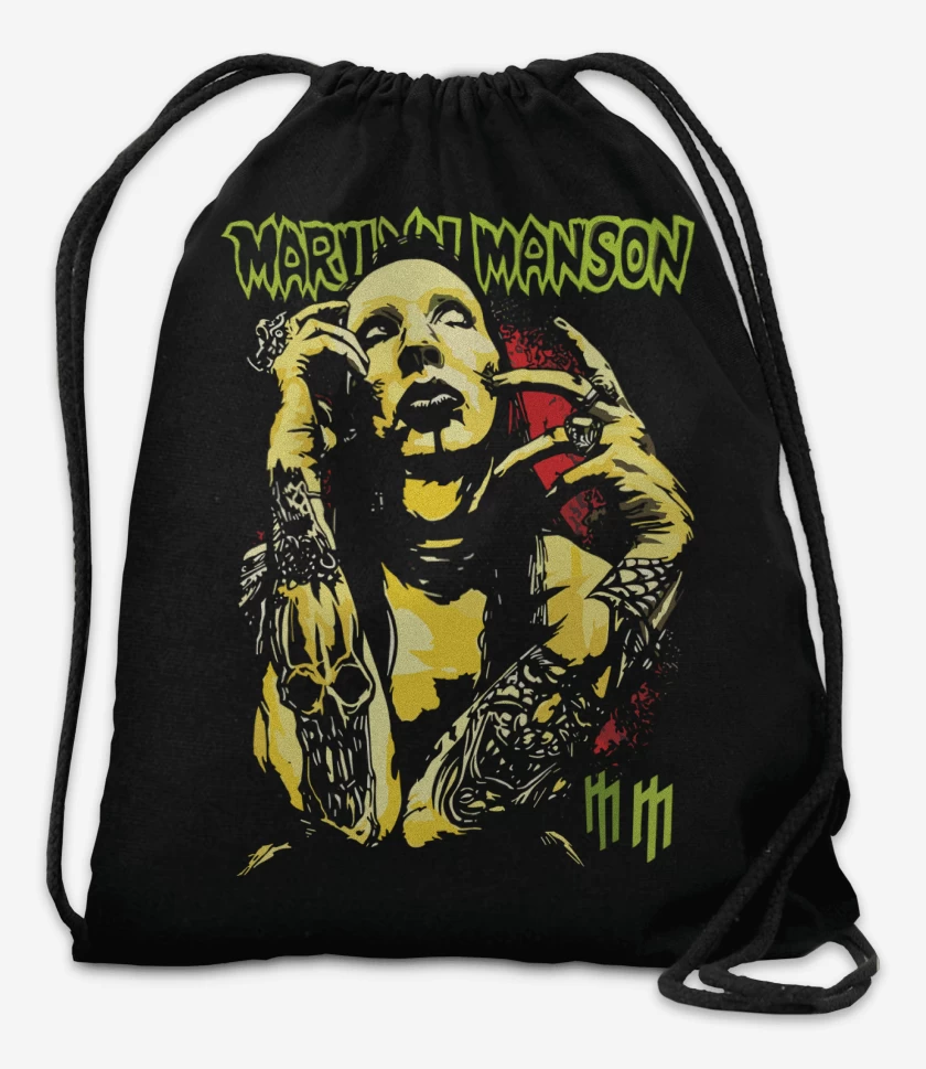 Mochila Negro de Marilyn Manson 4