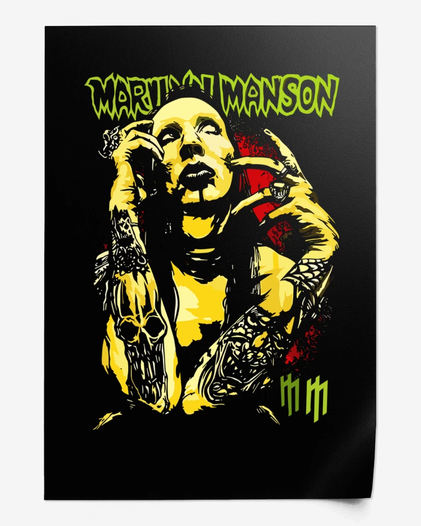 Print Marilyn Manson 4