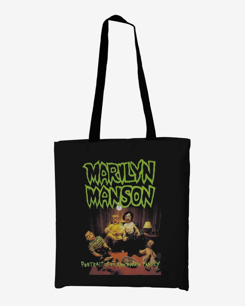 Totebag Marilyn Manson Portrait of An American Family
