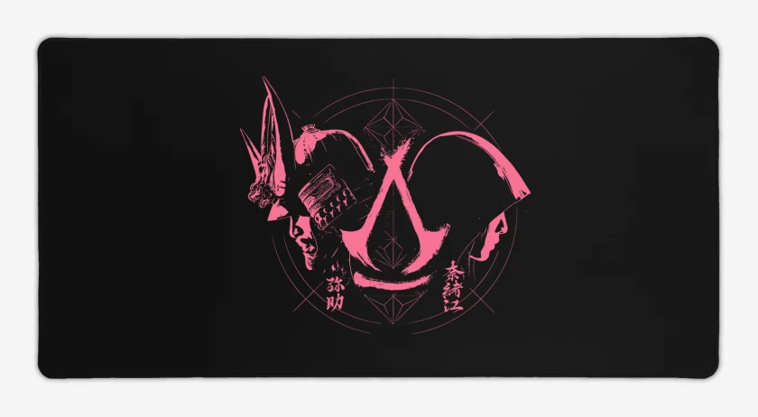 Mouse pad Gamer Negro de AC Shadows
