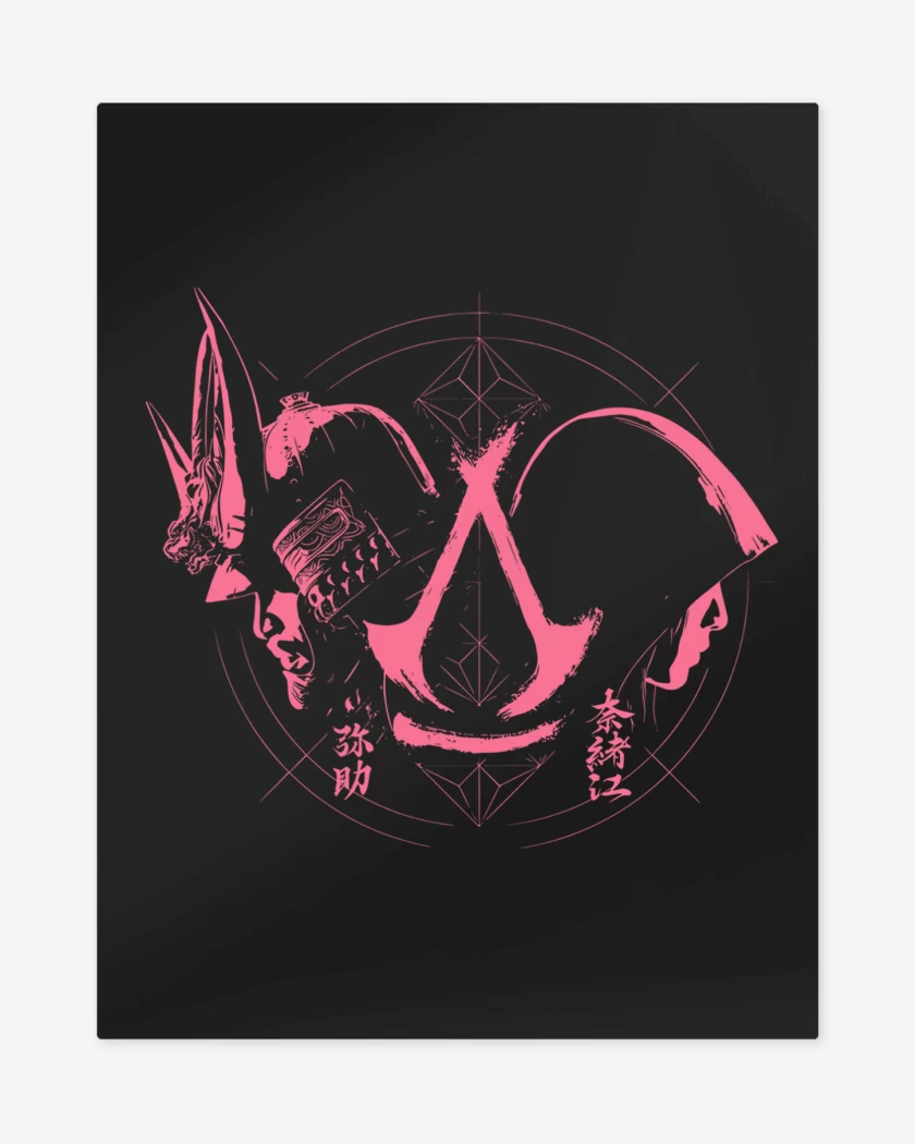 Print metalico Negro de AC Shadows