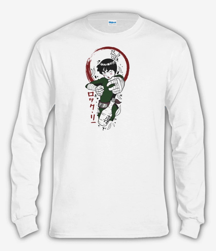 Polera manga larga Blanco de Drunk Lee
