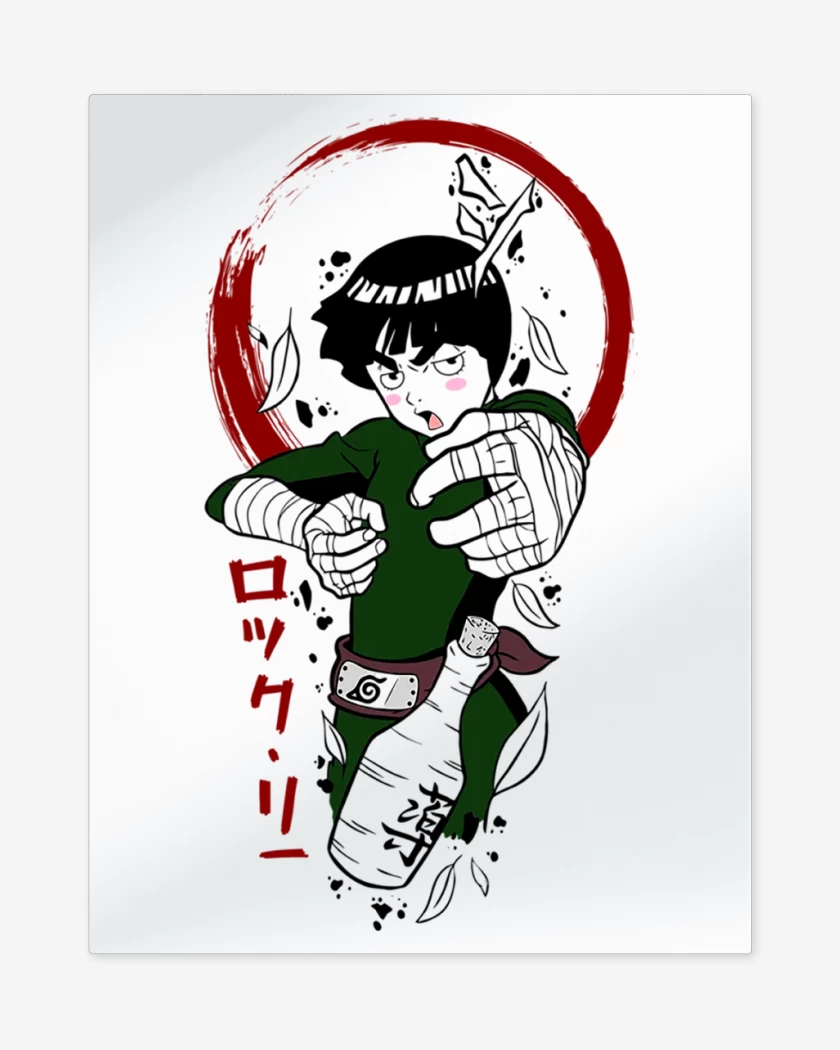 Print metalico Blanco de Drunk Lee