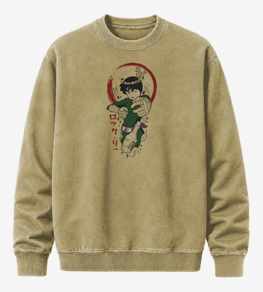 Poleron Polo Acid Wash Beige de Drunk Lee