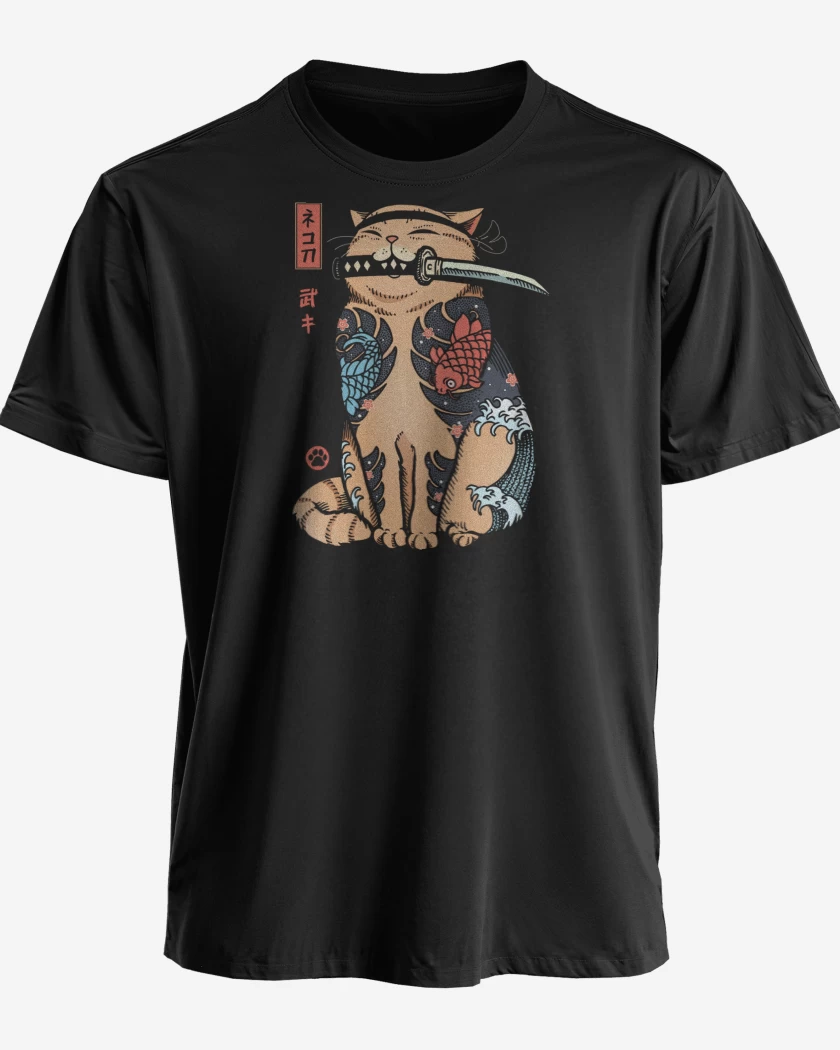 Polera Gatito Yakuza