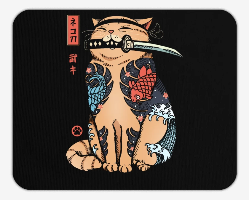 Mousepad Gatito Yakuza
