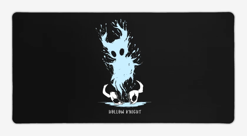 Mouse pad Gamer Negro de Caballero Hueco