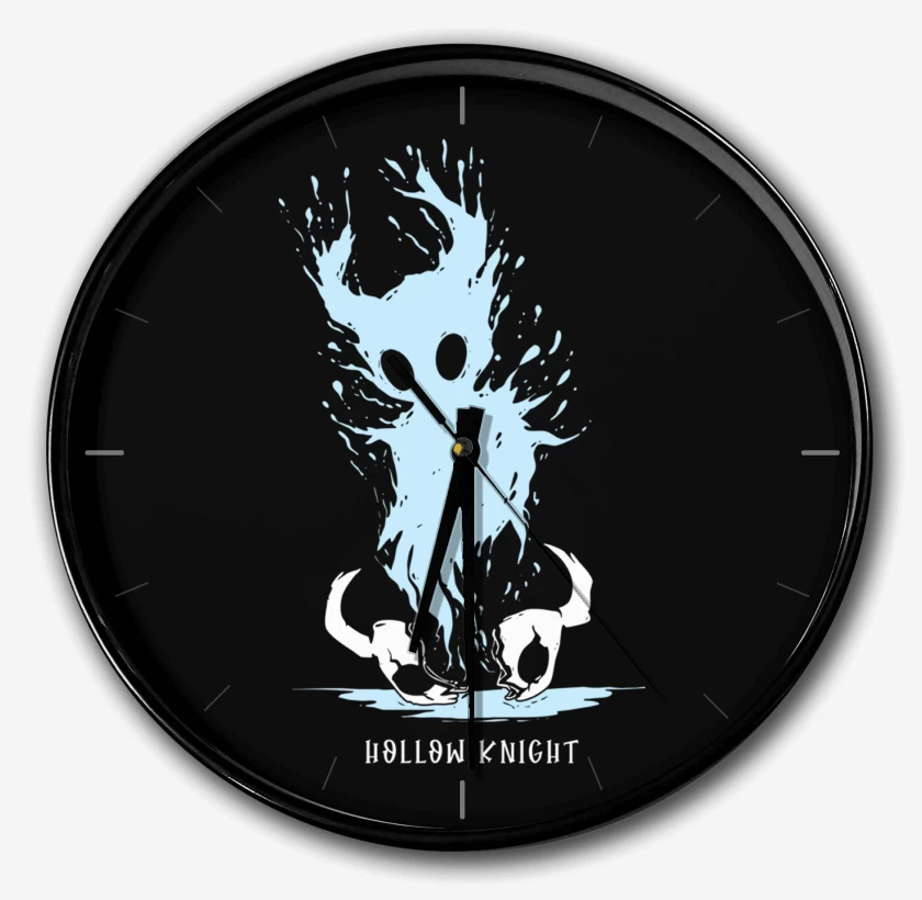 Reloj Negro de Caballero Hueco