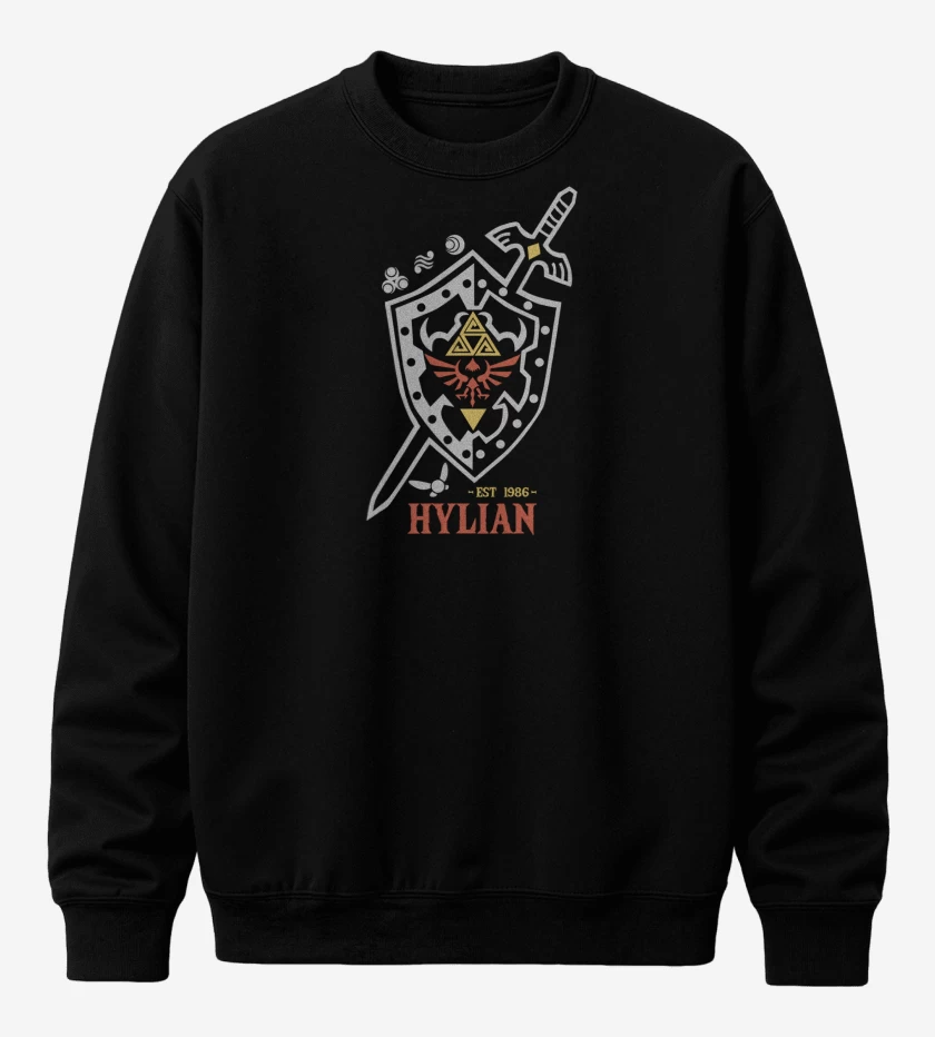 Poleron polo Negro de Hyliano