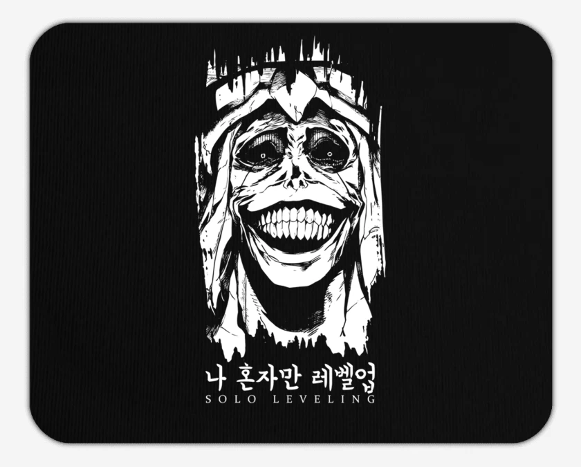 Mousepad Negro de Solo Leveling 4