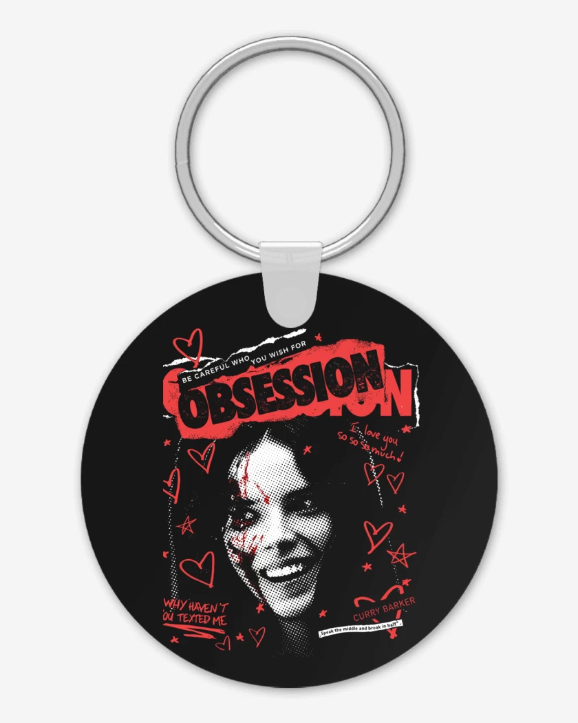 Llavero Negro de Obsession 