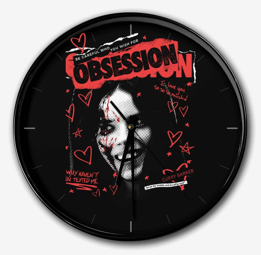 Reloj Negro de Obsession 