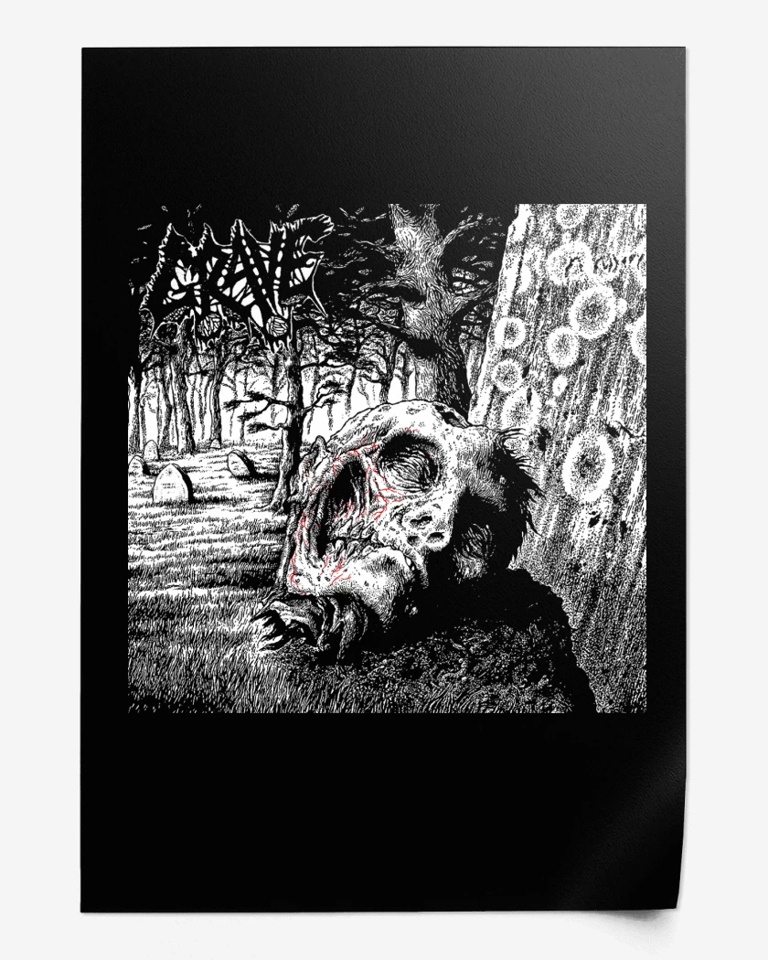 Print Negro de Grave Necropsy