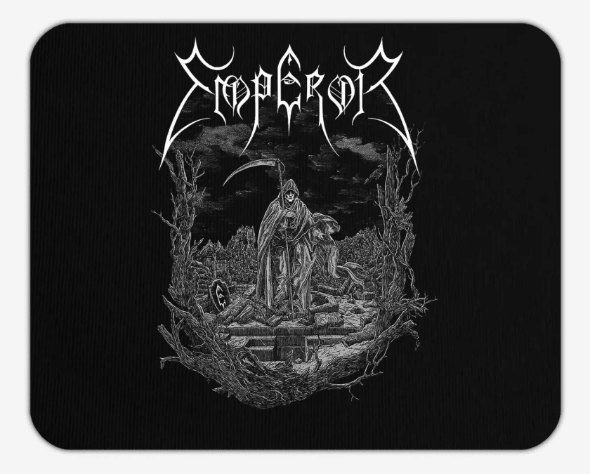 Mousepad Negro de Emperor Reaper