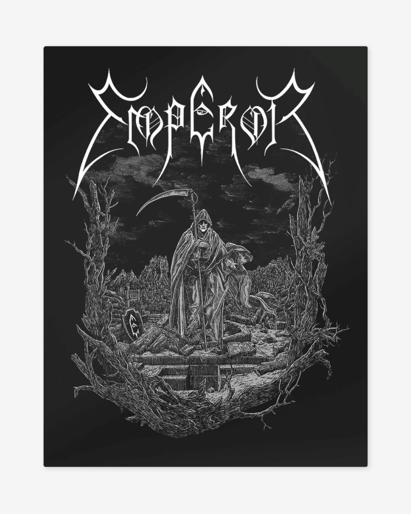 Print metalico Negro de Emperor Reaper