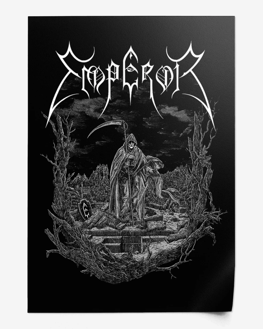 Print Negro de Emperor Reaper