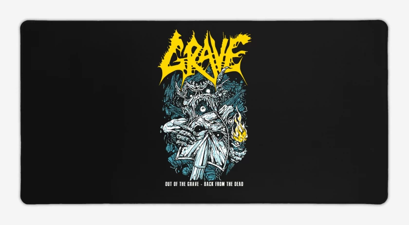 Mouse pad Gamer Negro de Grave Out of the Grave