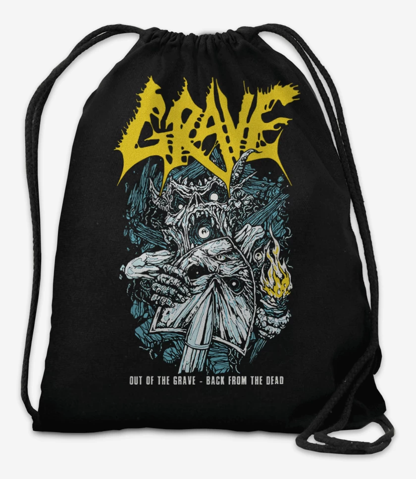 Mochila Negro de Grave Out of the Grave