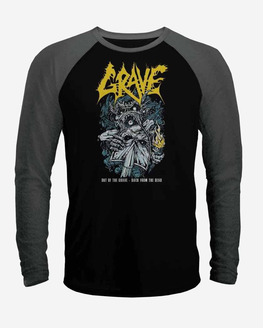 Polera Raglan Grave Out of the Grave
