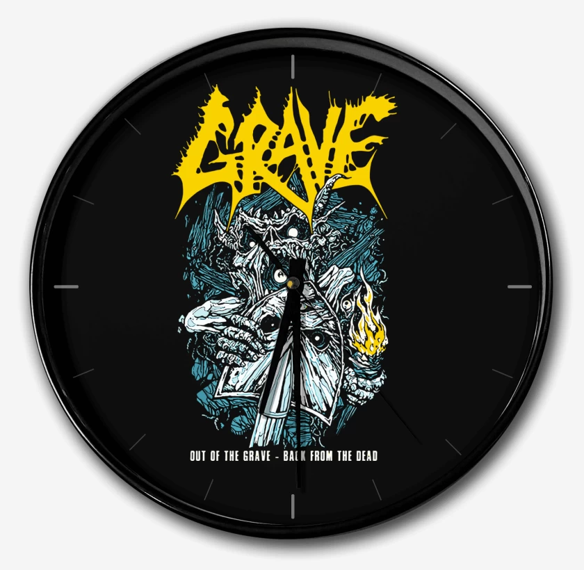 Reloj Negro de Grave Out of the Grave