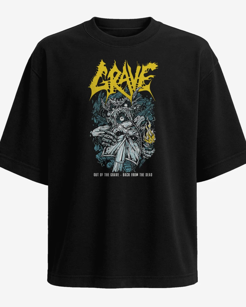 Polera Oversize Grave Out of the Grave