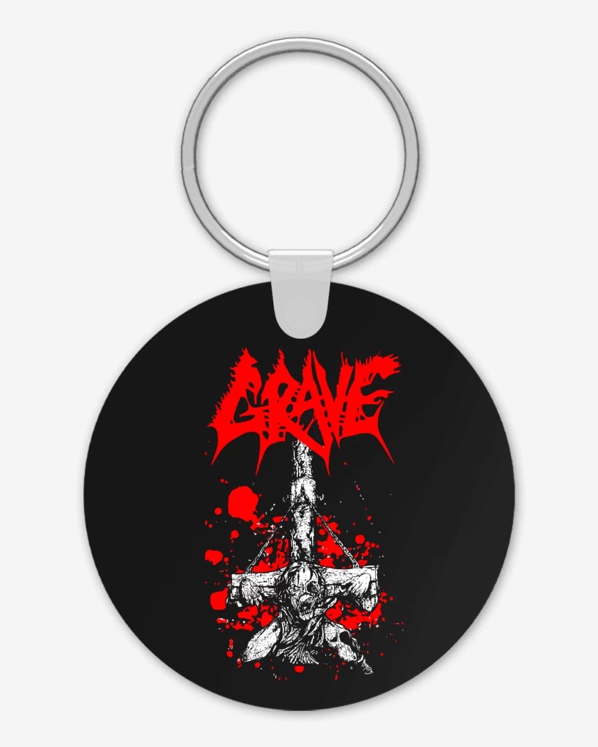 Llavero Negro de Grave Undead