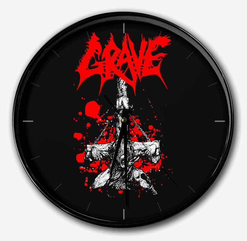 Reloj Negro de Grave Undead