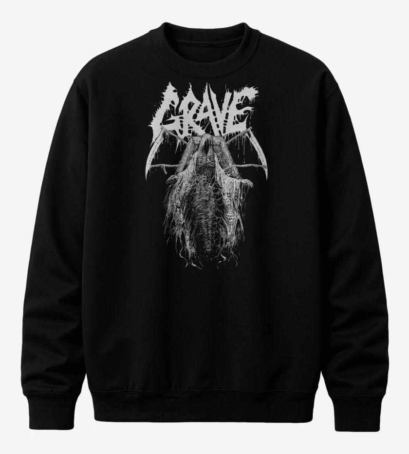 Poleron polo Negro de Grave Coffin