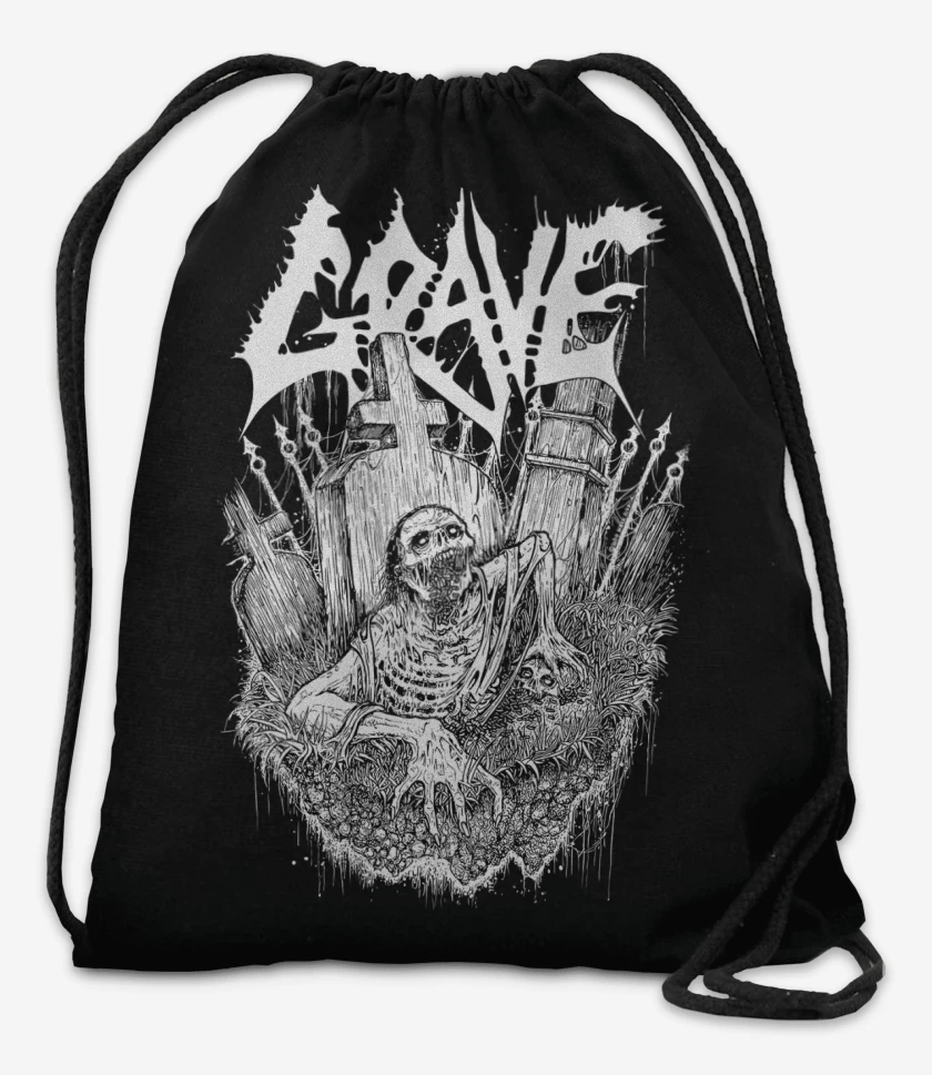 Mochila Negro de Grave Tomb