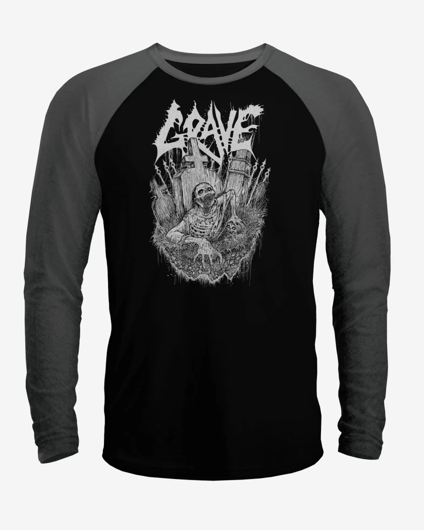 Polera Raglan Grave Tomb