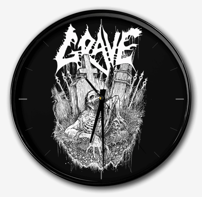 Reloj Negro de Grave Tomb