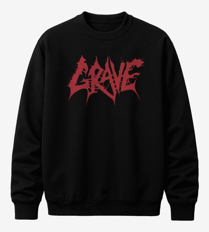 Poleron polo Negro de Grave Logo