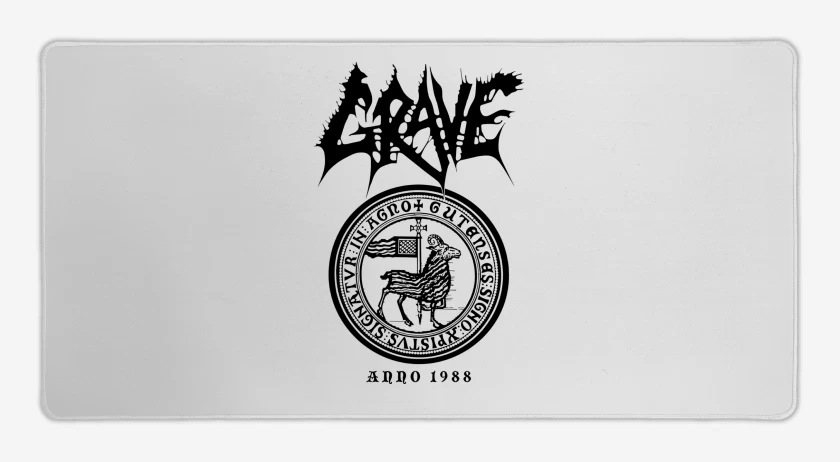 Mouse pad Gamer Blanco de Grave Anno 1988 N