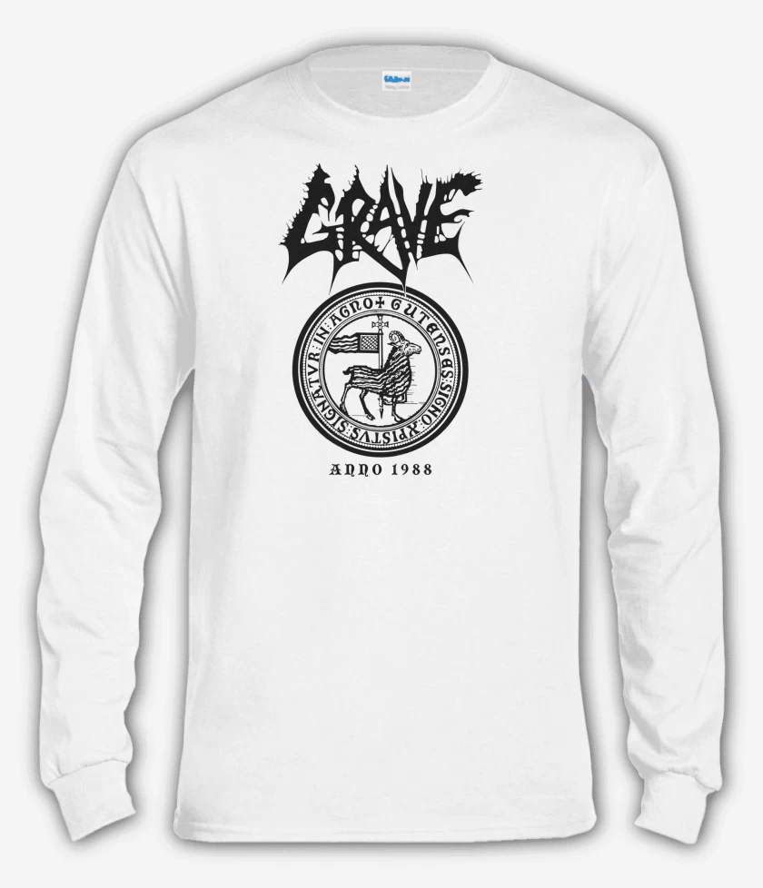 Polera manga larga Blanco de Grave Anno 1988 N