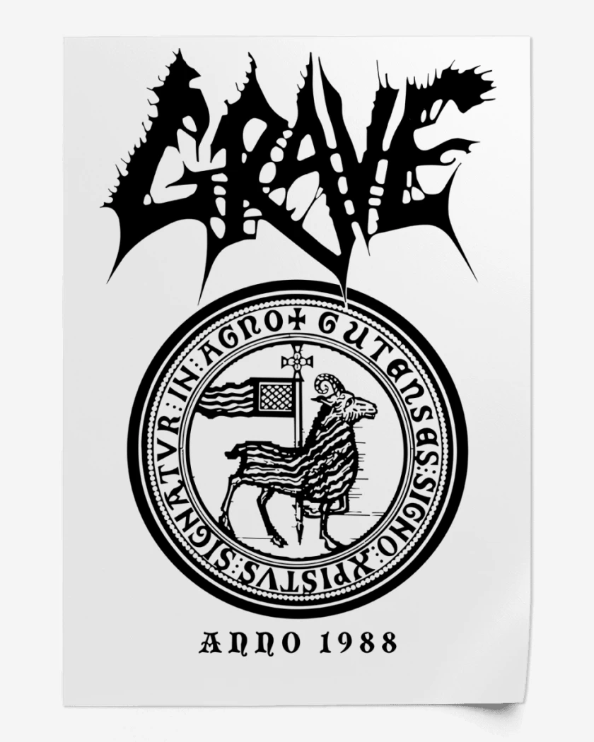 Print Grave Anno 1988 N