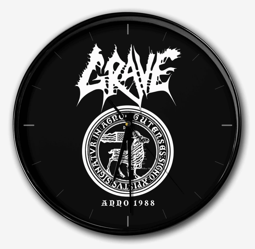 Reloj Negro de Grave Anno 1988