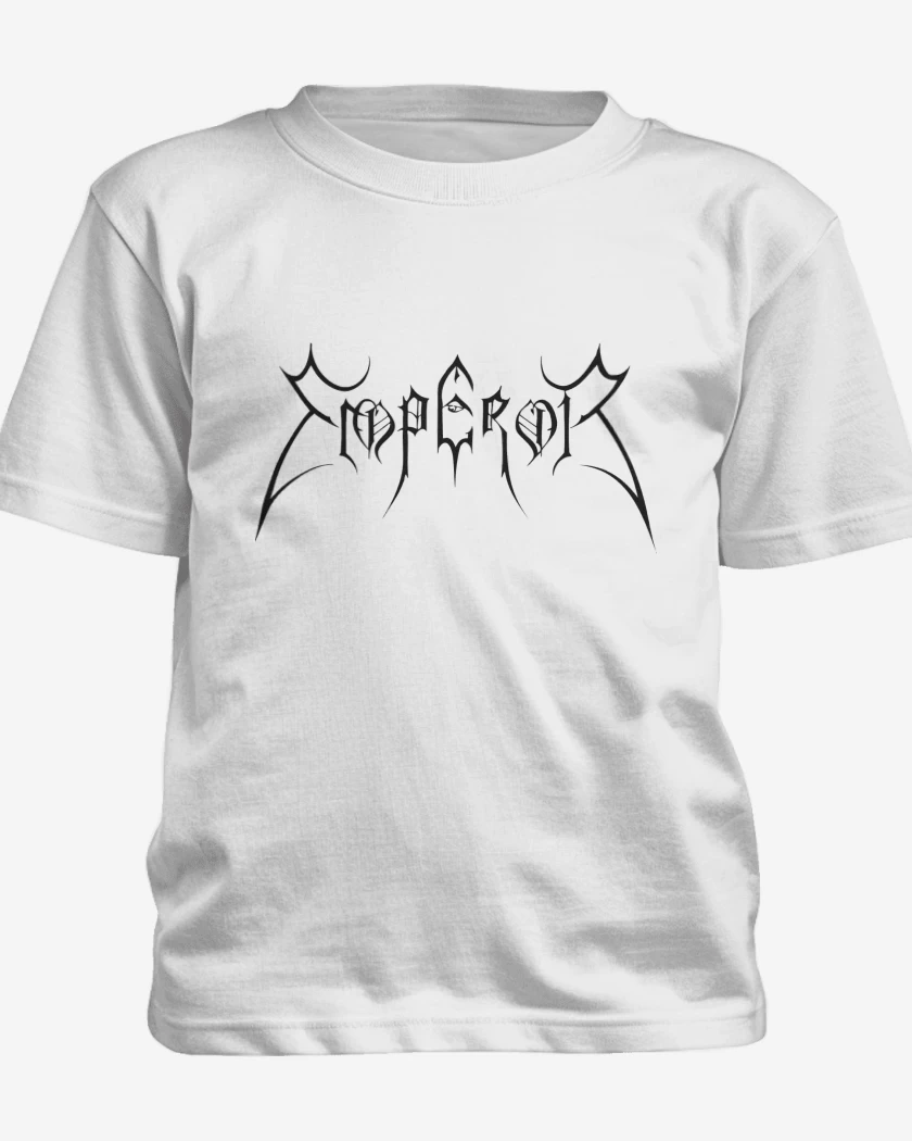Polera de niño Blanco de Emperor Logo N